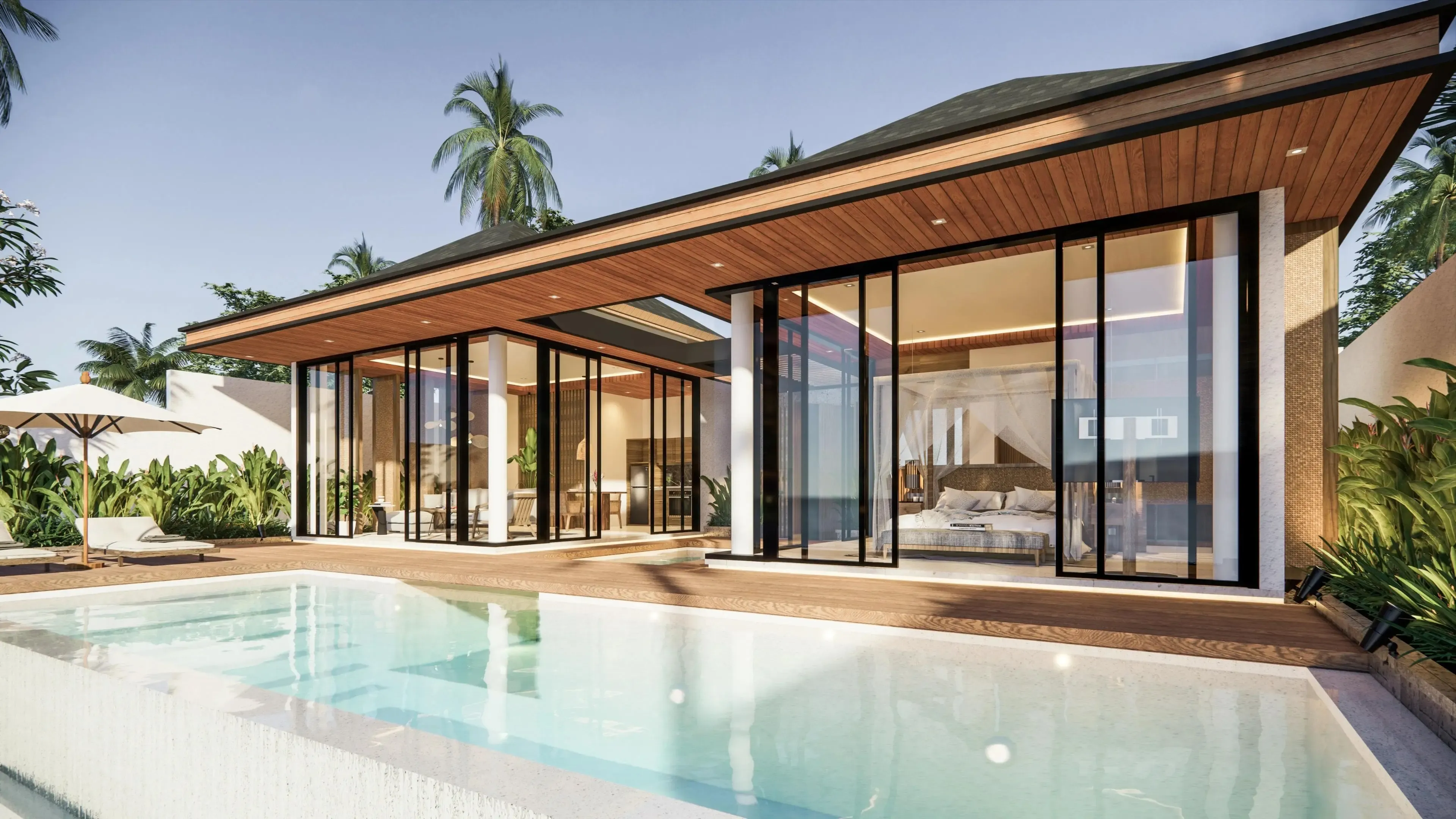 Background villa Kaori