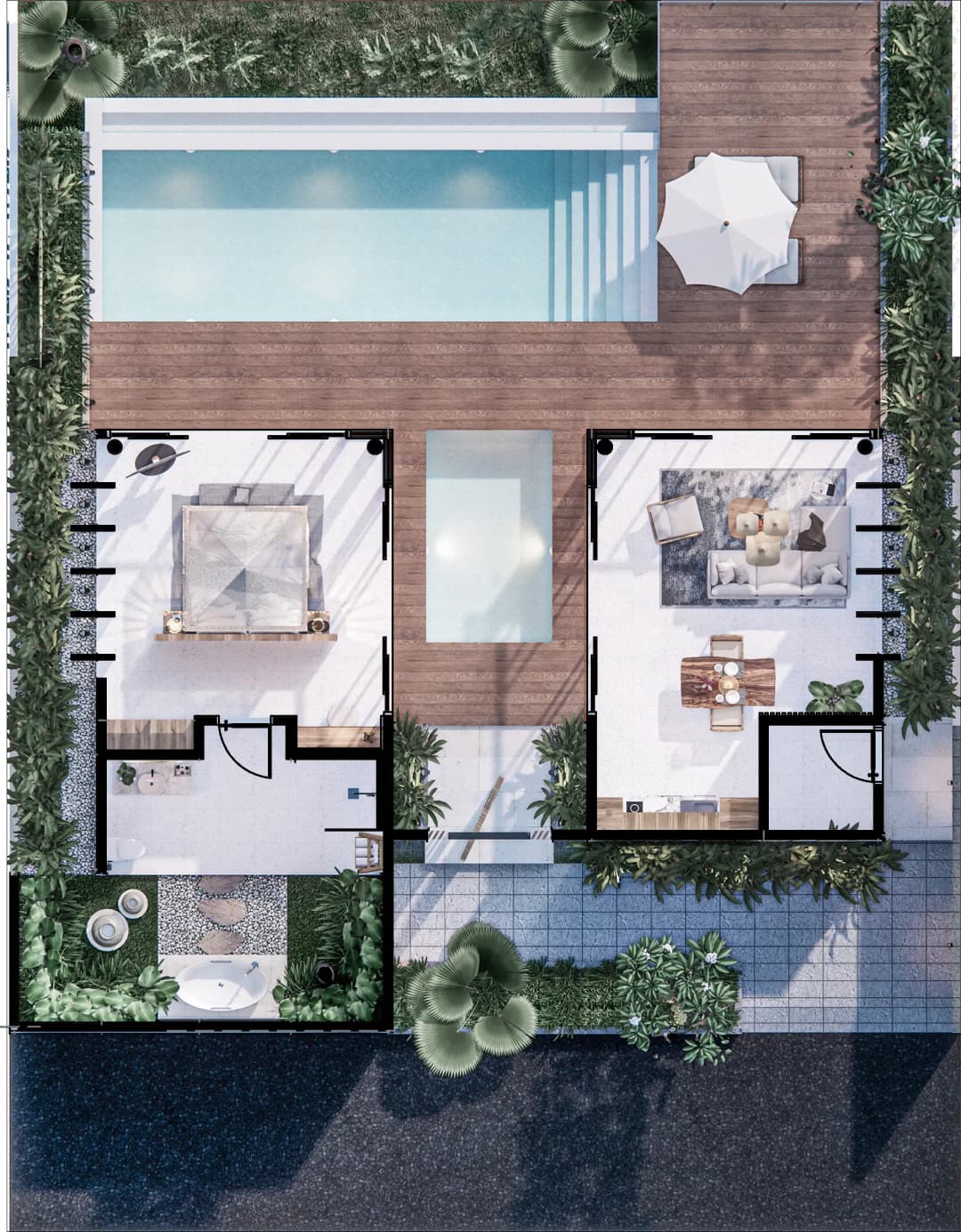 Layout plan Tanikely